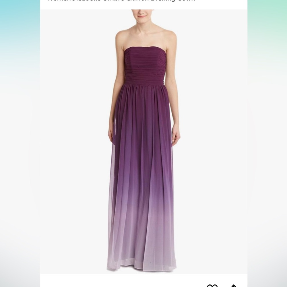 ERIN BY ERIN FETHERSTON | Isabelle Ombre Chiffon Evening Gown
